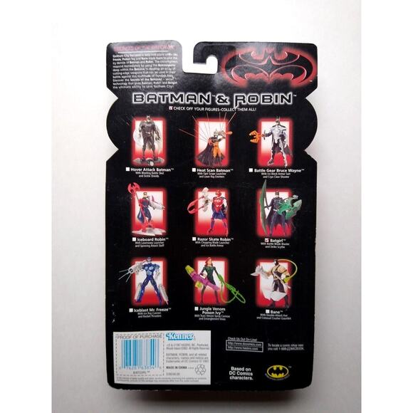 Batman & Robin BATGIRL Battle Blade Blaster Action Figure 1997 Kenner New SEALED - Picture 5 of 5